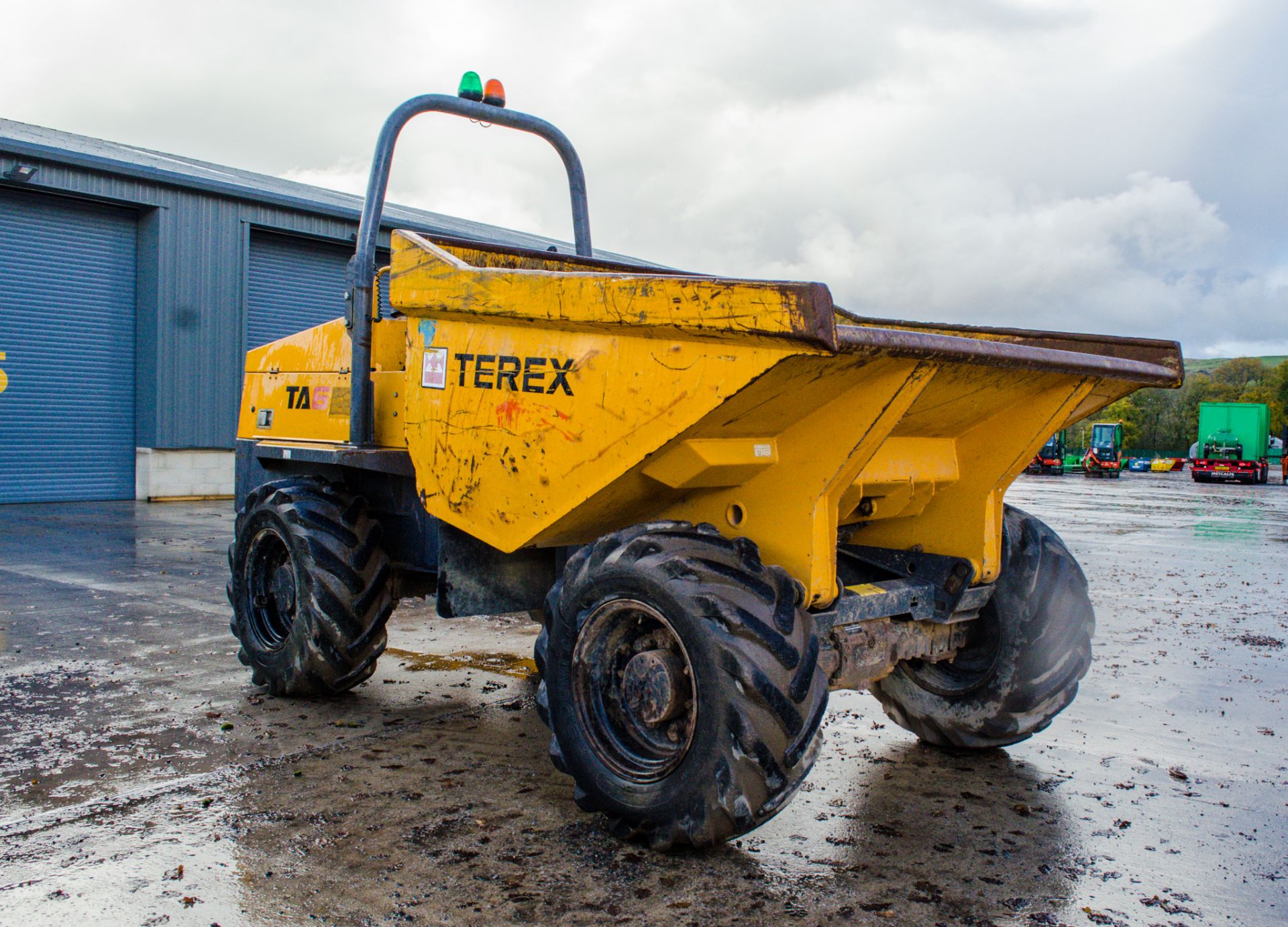 Terex TA6 6 tonne straight skip dumper Year: 2014 S/N: PH4936 Recorded Hours:  D1737 - Image 2 of 18