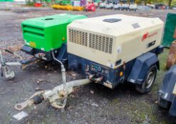 Ingersoll Rand 7/26E diesel driven fast tow air compressor Year: 2006 S/N: 107140 Recorded Hours: