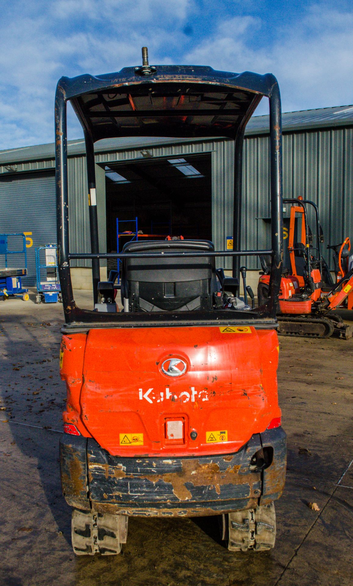 Kubota KX015-4 1.5 tonne rubber tracked mini excavator Year: 2018 S/N: 62575 Recorded Hours: 1764 - Image 6 of 19