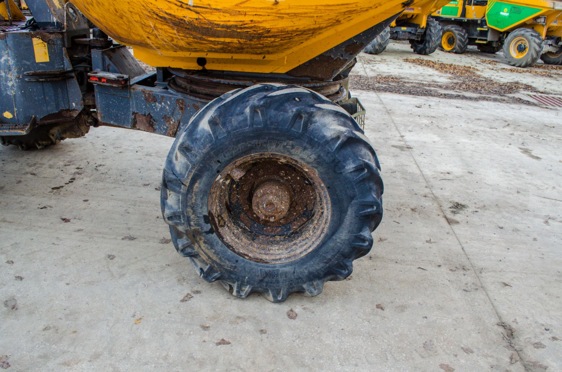 Terex PS6000 6 tonne swivel skip dumper  Year: 2008 S/N: PL082 Recorded Hours: 4439 2248 - Image 11 of 21