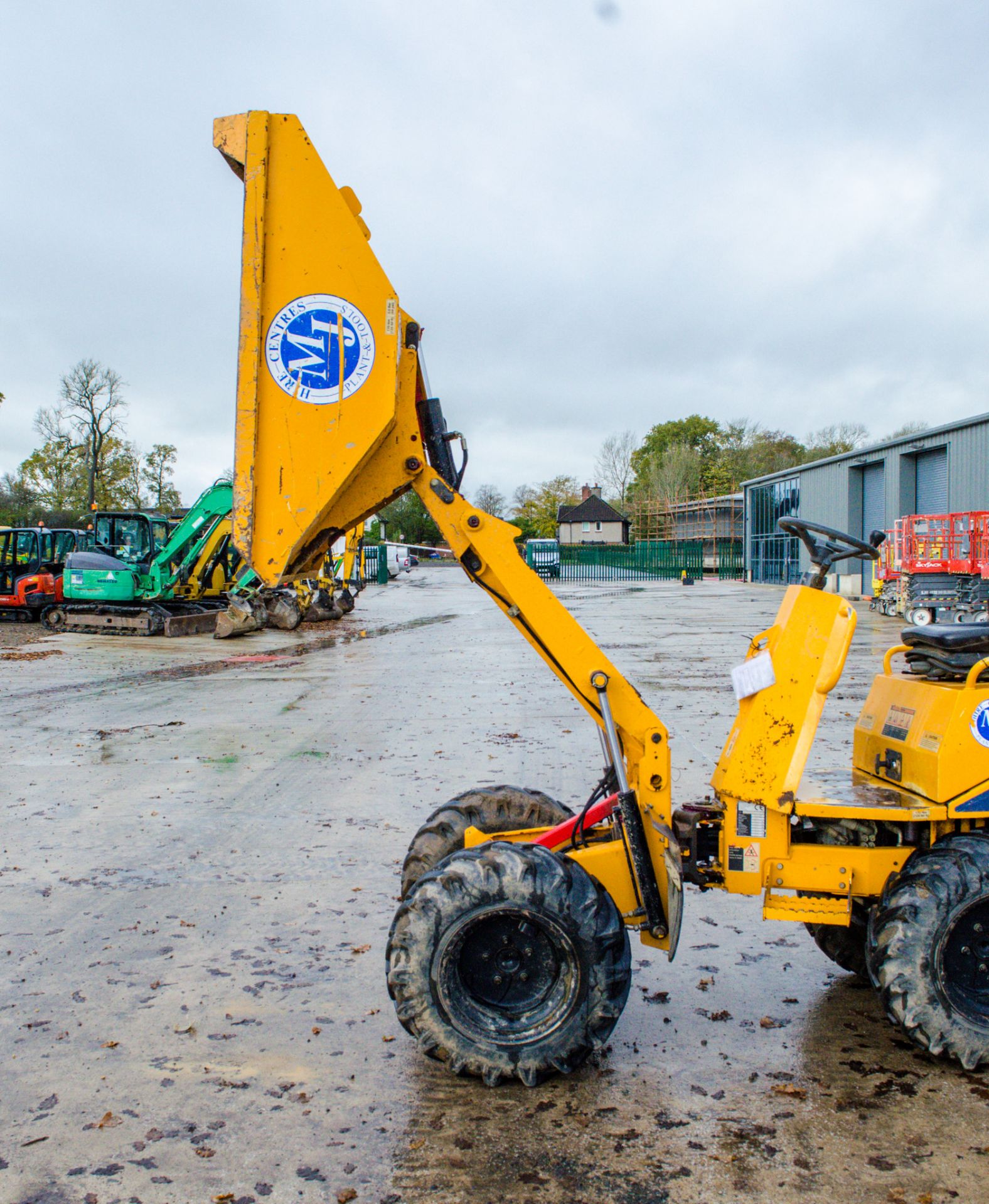 Thwaites 1 tonne hi-tip dumper Year: 2014 S/N: 17D778 Recorded Hours: 1212 3241543 - Image 15 of 21