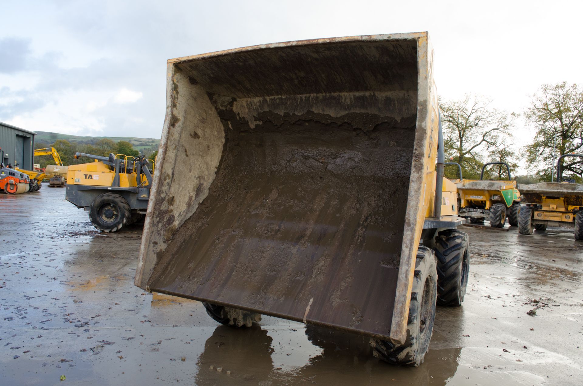 Terex TA6 6 tonne straight skip dumper Year: 2014 S/N: 4PT5411 Recorded Hours: 645 D1852 - Bild 14 aus 20