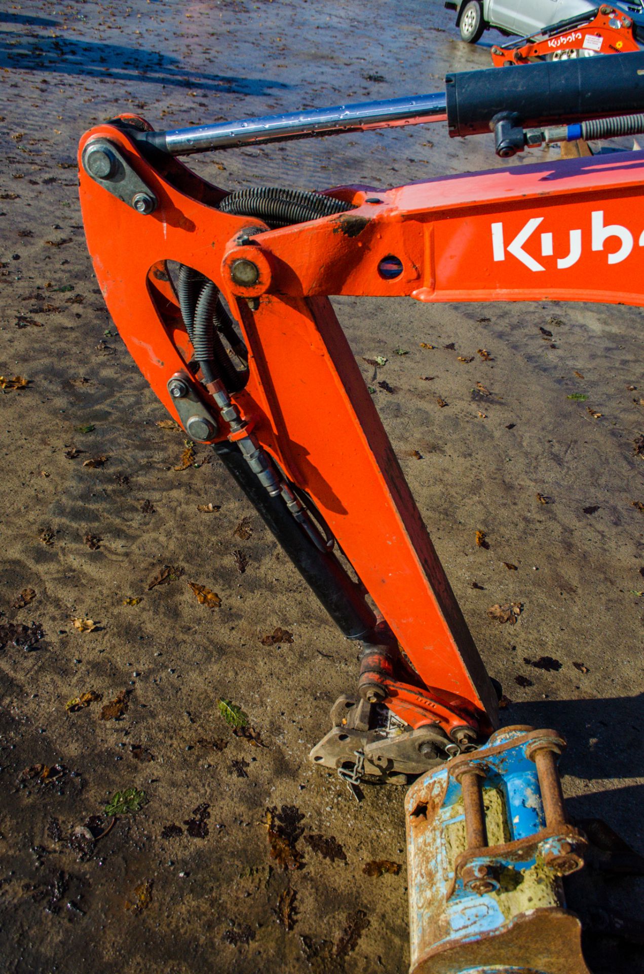 Kubota KX016-4 1.6 tonne rubber tracked mini excavator Year: 2014 S/N: 58179 Recorded Hours: 1812 - Image 10 of 19