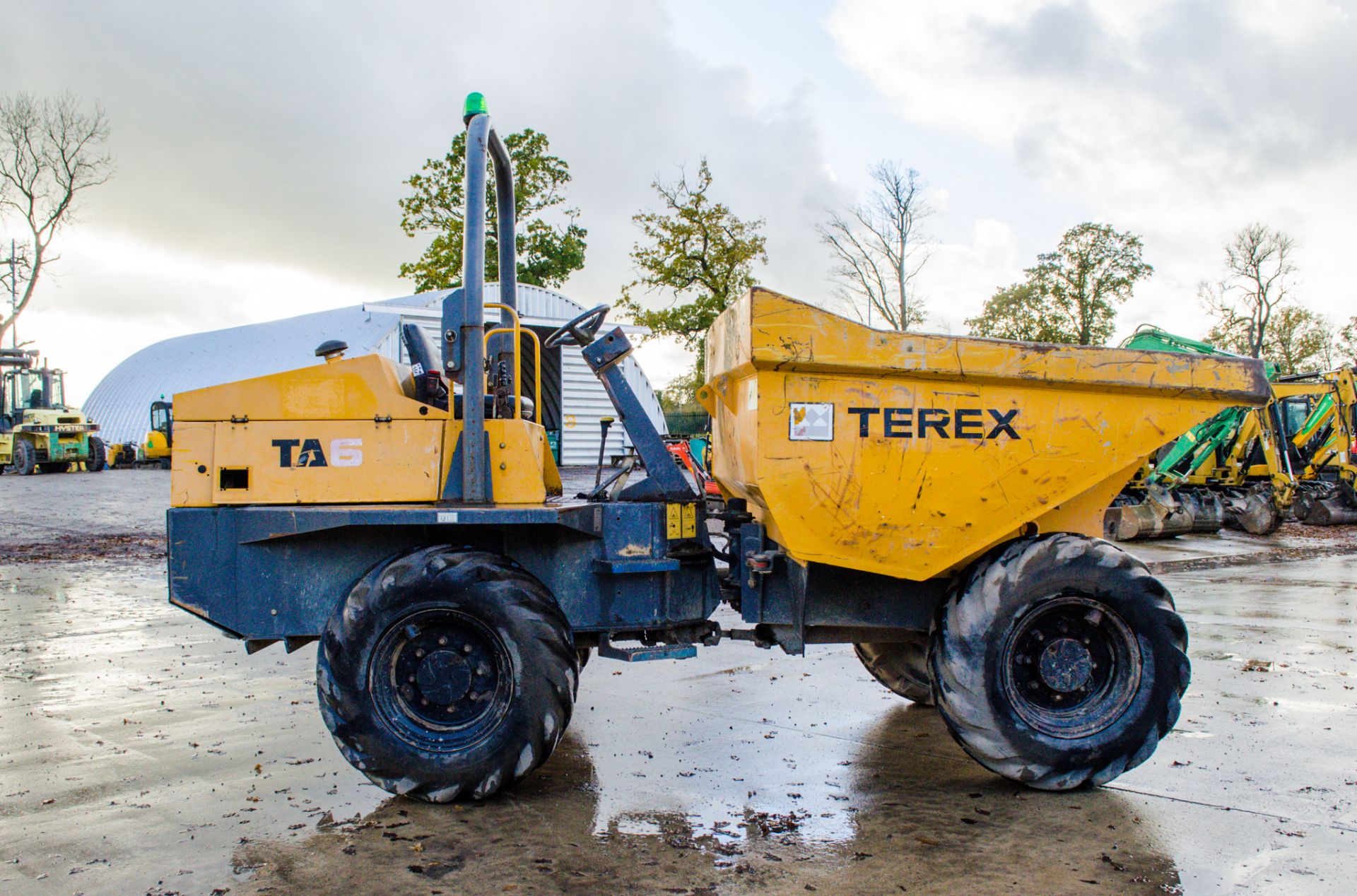 Terex TA6 6 tonne straight skip dumper Year: 2014 S/N: 4PT5411 Recorded Hours: 645 D1852 - Bild 7 aus 20