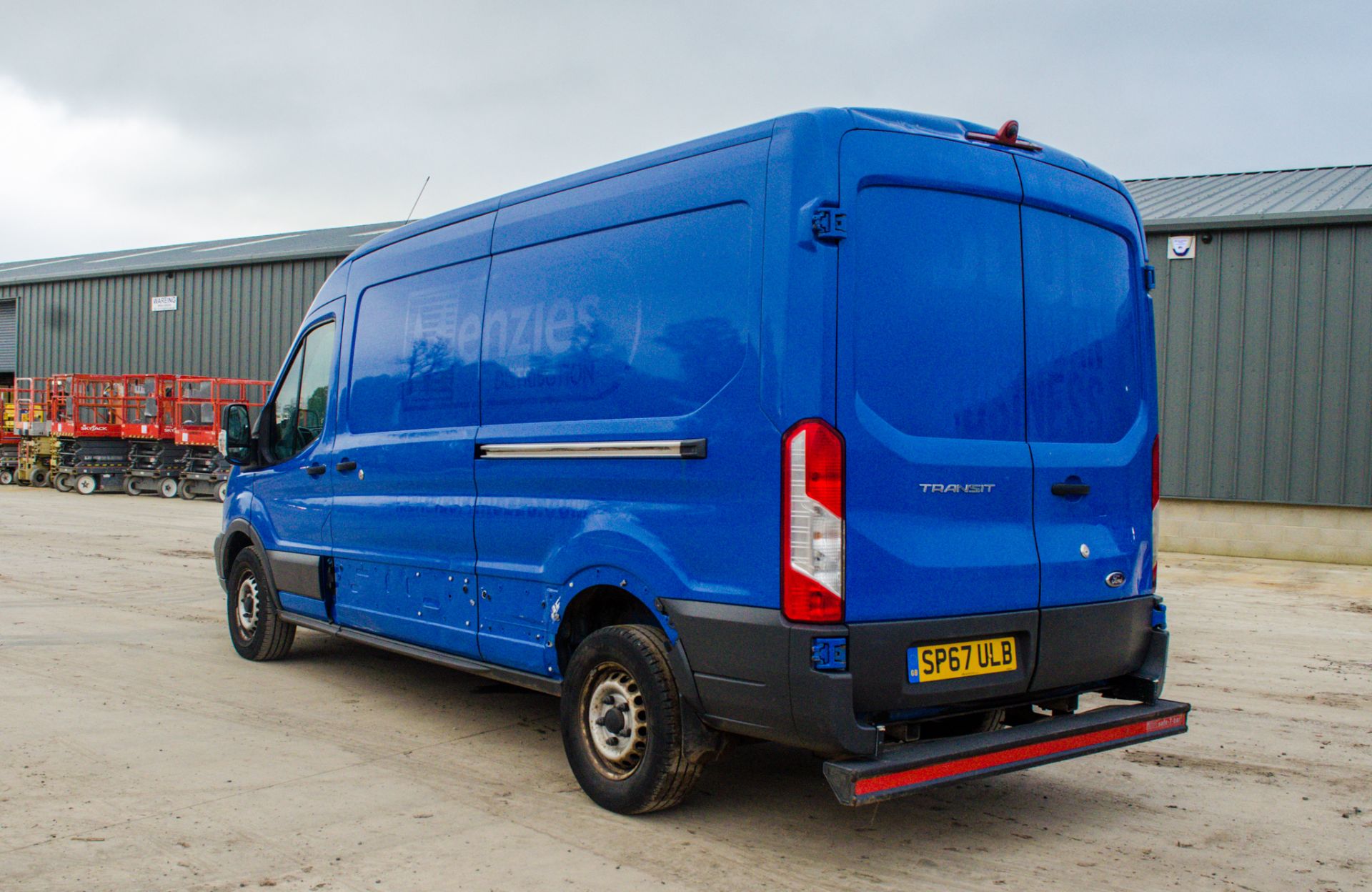 Ford Transit 350 FWD 2.0 TDCI 130 LWB medium roof panel van Registration Number: SP67 ULB Date of - Image 4 of 27