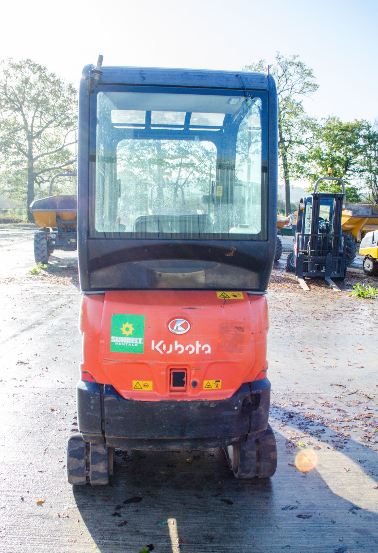 Kubota KX016-4 1.6 tonne rubber tracked mini excavator Year: 2014 S/N: 58179 Recorded Hours: 1812 - Image 6 of 19