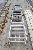 Tubesca 8 tread aluminium step ladder  A1085160