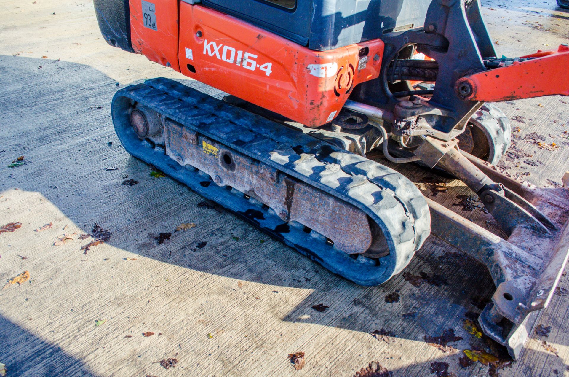 Kubota KX016-4 1.6 tonne rubber tracked mini excavator Year: 2015 S/N: 58337 Recorded Hours: 1792 - Image 10 of 19
