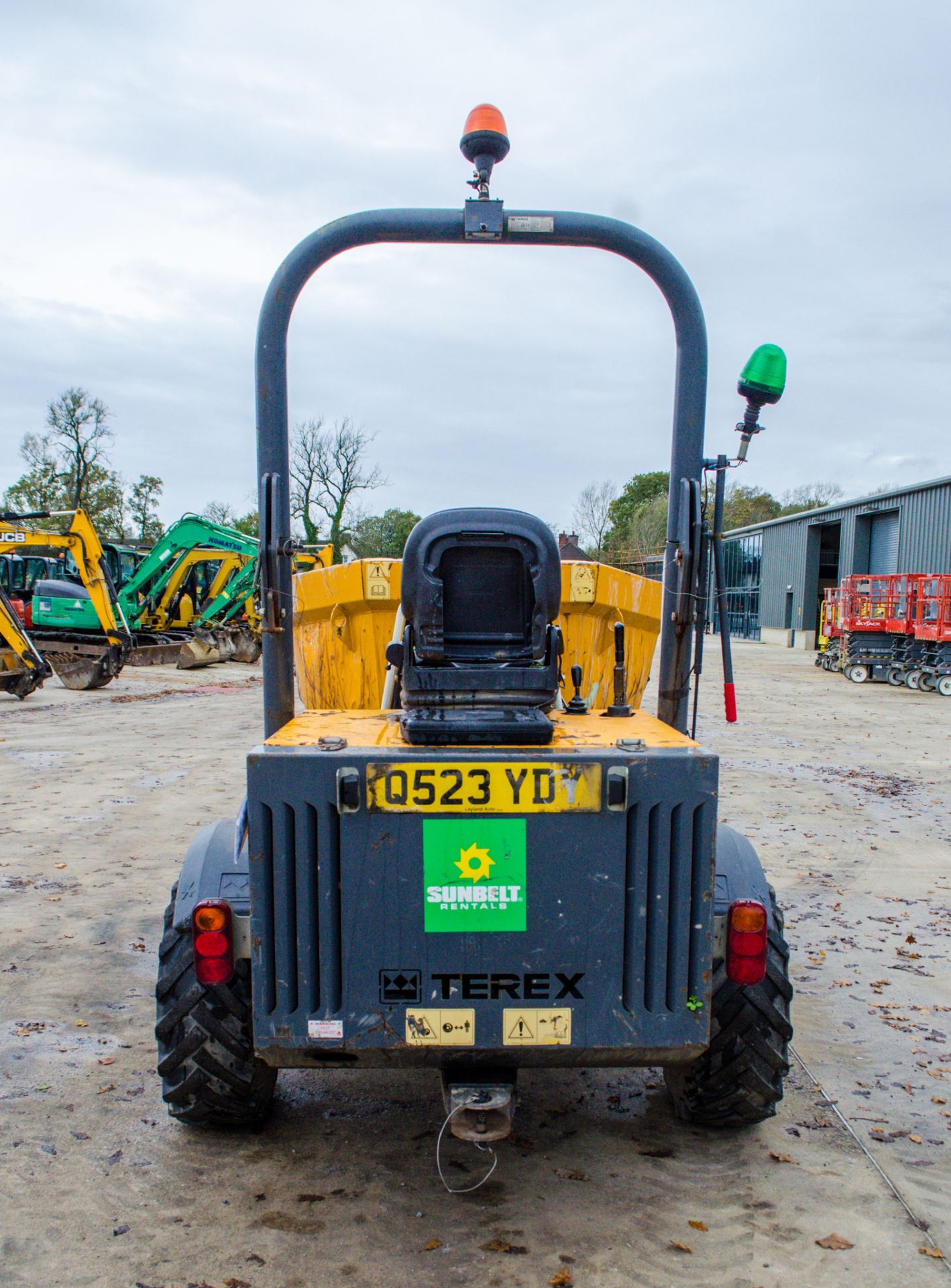 Terex TA3s 3 tonne swivel skip dumper Year: 2014 S/N: PB5504 Recorded Hours: 1168 A635098 - Image 6 of 23