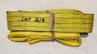 3 - 3 tonne x 1 metre webbing lifting slings ** New and unused **