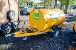 Trailer Engineering 250 gallon fast tow bunded fuel bowser c/w hand pump, delivery hose and