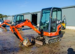 Kubota KX016-4 1.6 tonne rubber tracked mini excavator Year: 2014 S/N: 58179 Recorded Hours: 1812