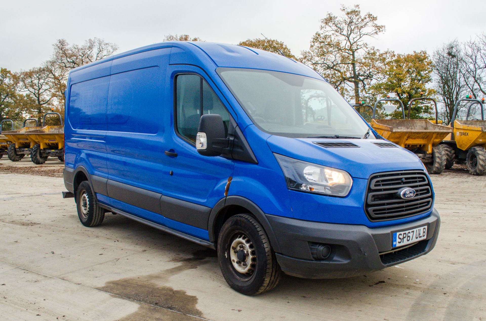 Ford Transit 350 FWD 2.0 TDCI 130 LWB medium roof panel van Registration Number: SP67 ULB Date of - Image 2 of 27