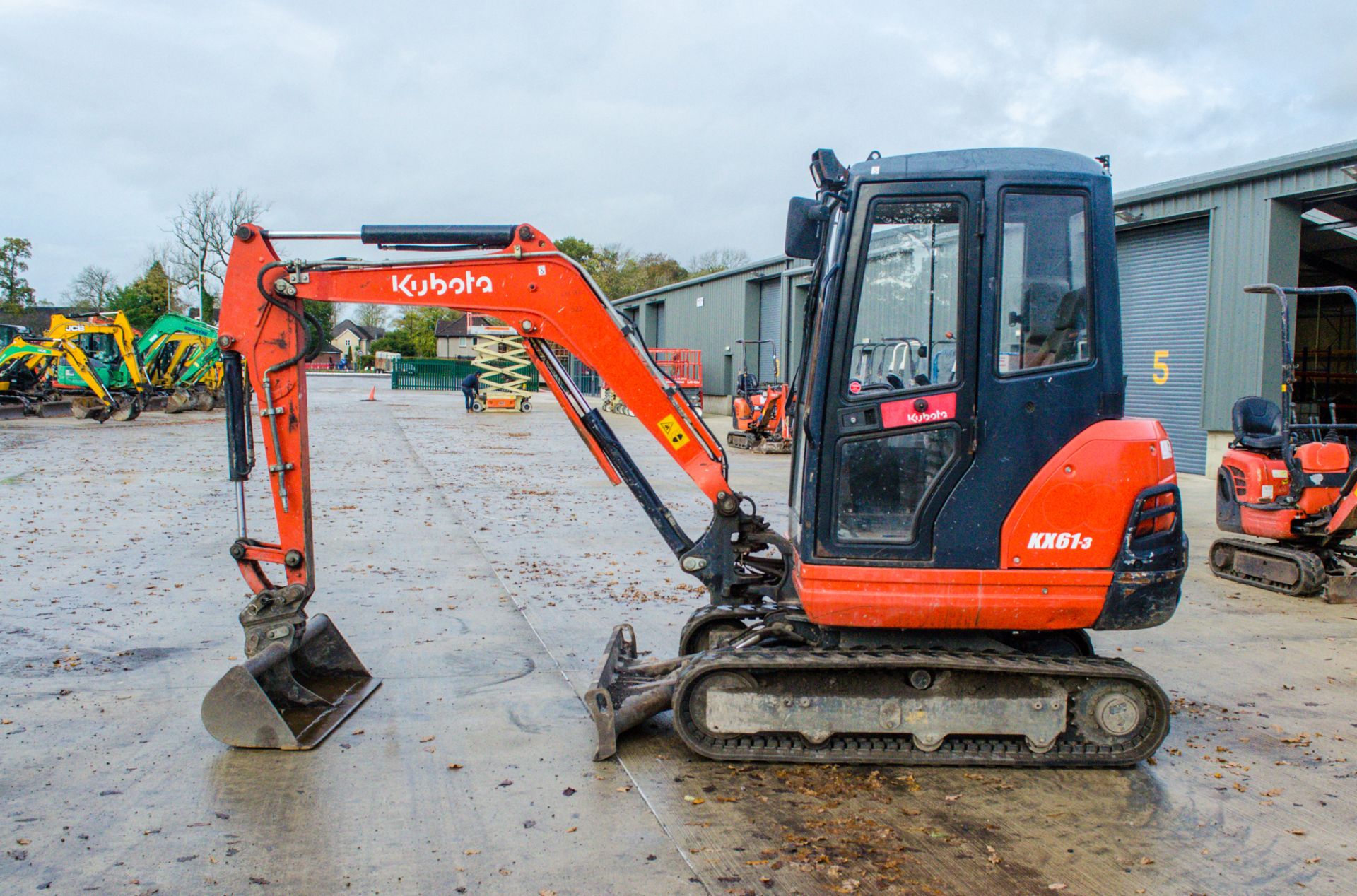 Kubota KX61-3 2.6 tonne rubber tracked excavator Year: 2015 S/N: 81787 Recorded Hours: 2860 EXC149 - Image 6 of 18