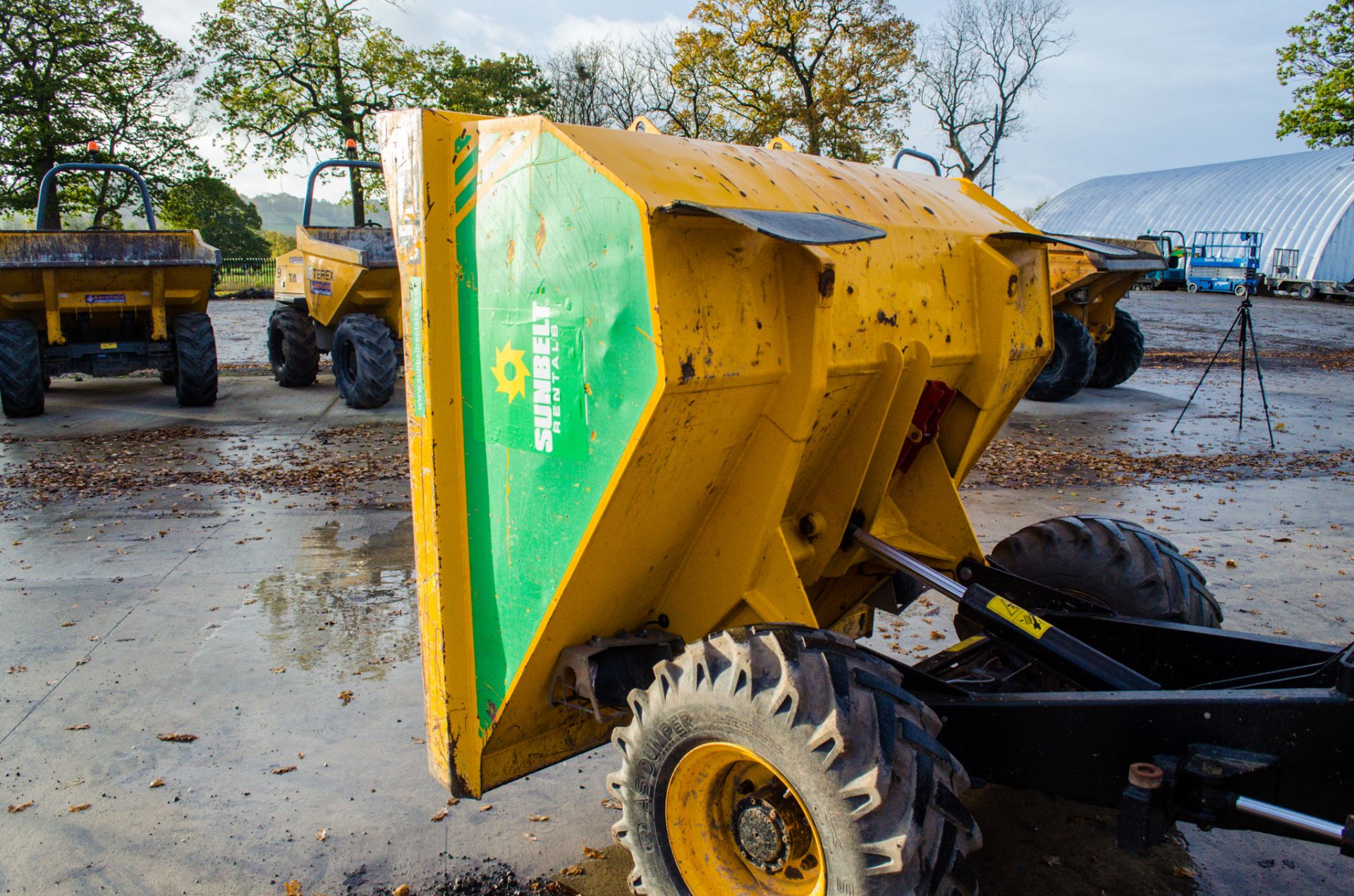 JCB 3 tonne straight skip dumper Year: 2015 S/N: RE8399 Recorded Hours: 1071 A669033 - Image 15 of 20