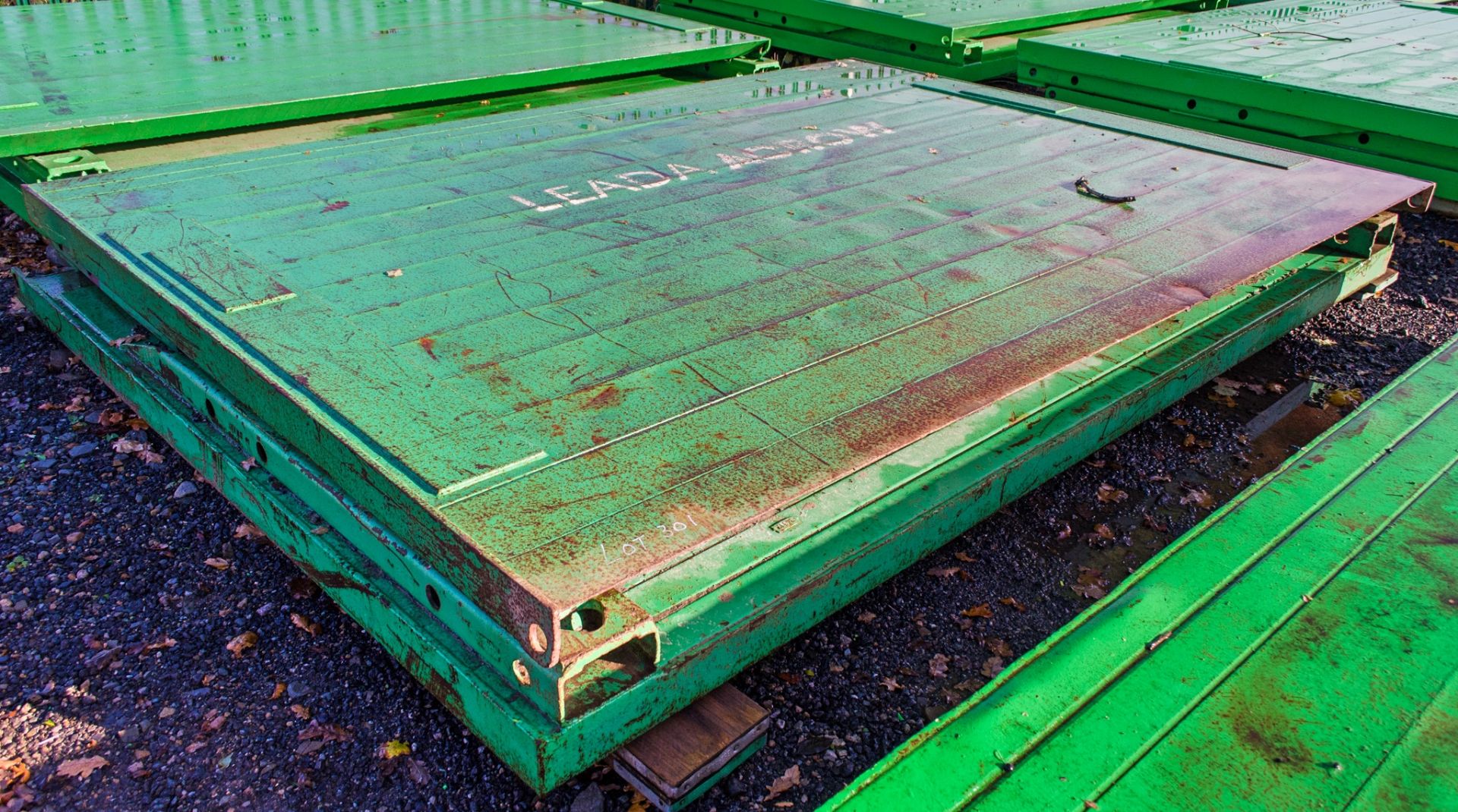 3.5 metre x 2.5 metre steel trench box