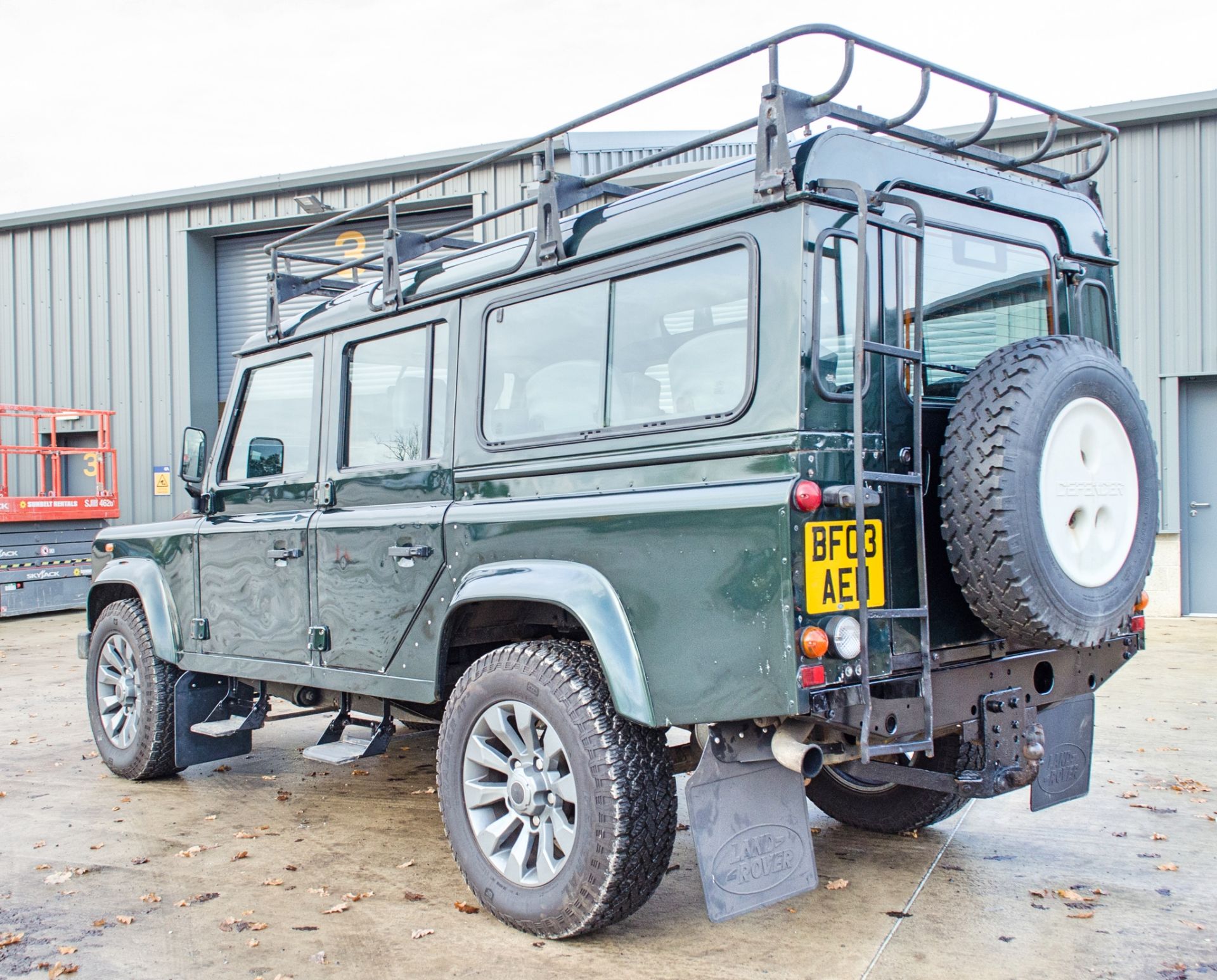 Land Rover Defender 110 TD5 County 9 seat estate vehicle Registration Number: BF03 AEN Date of - Image 4 of 31