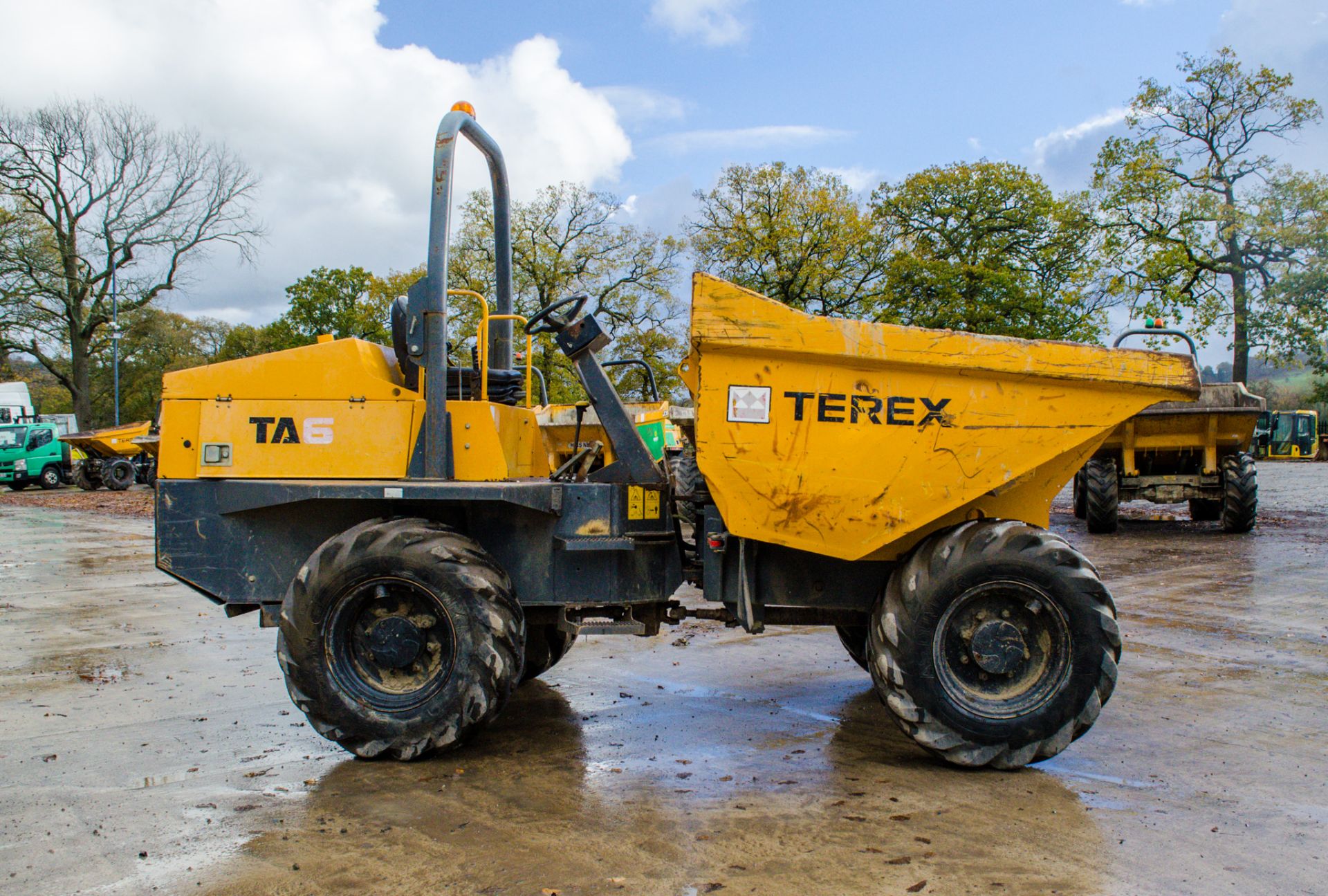 Terex TA6 6 tonne straight skip dumper Year: 2014 S/N: 3PH5404 Recorded Hours: 2037 D1851 - Bild 8 aus 21