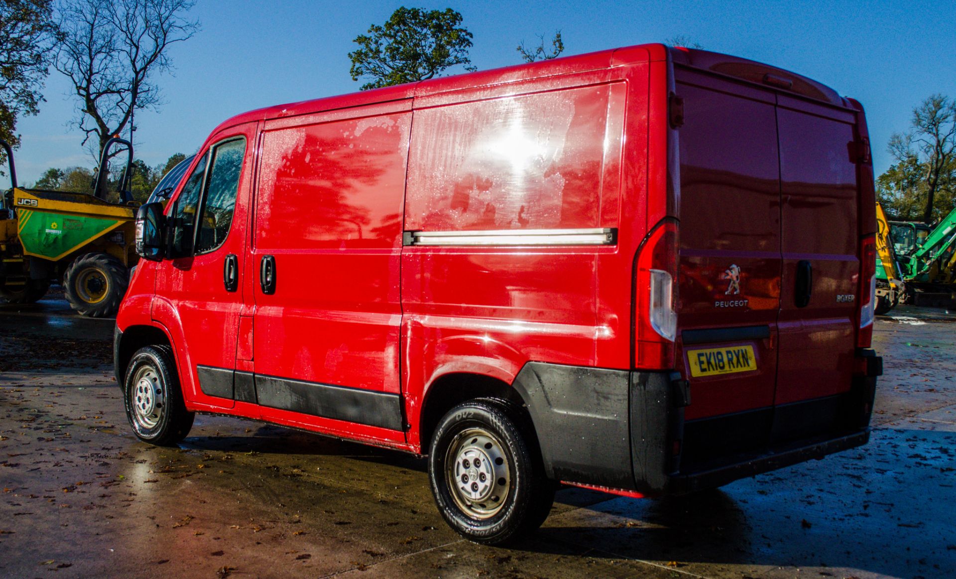 Peugeot Boxer 333 2.0 blue HDI L1 H1 Professional panel van Registration Number: EK18 RXN Date of - Image 3 of 27