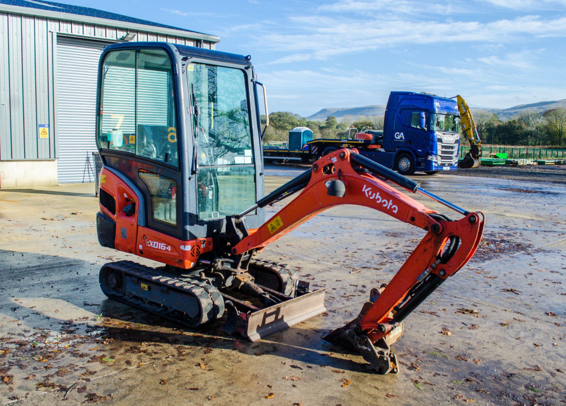 Kubota KX016-4 1.6 tonne rubber tracked mini excavator Year: 2014 S/N: 58179 Recorded Hours: 1812 - Image 2 of 19