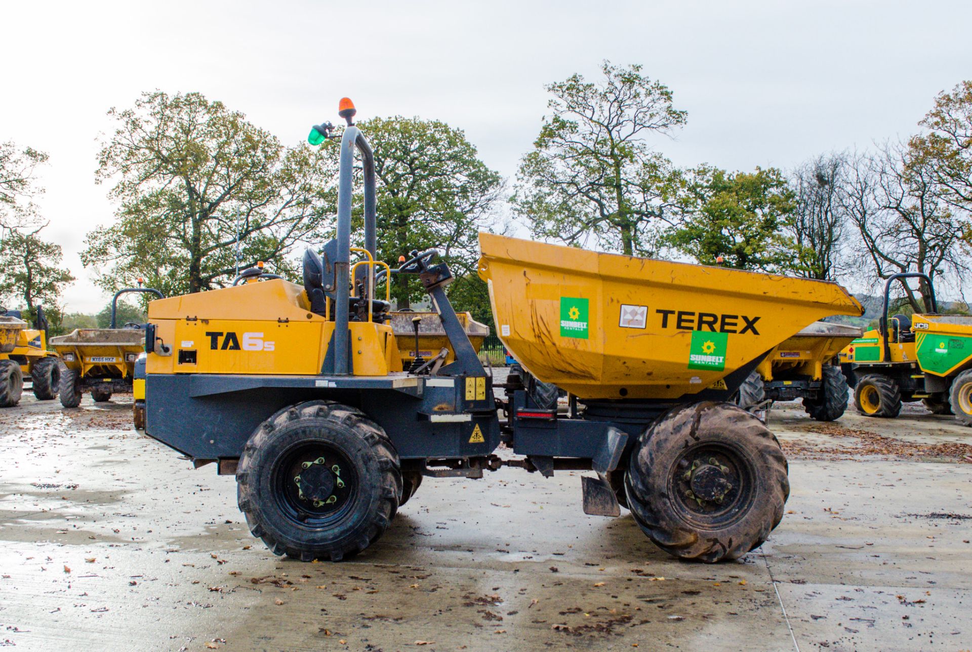 Terex TA6s 6 tonne swivel skip dumper  Year: 2014 S/N: 5592 Recorded Hours: 2249 A635117 - Bild 7 aus 23