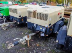 Ingersoll Rand 7/26E diesel driven fast tow air compressor Year: 2006 S/N: 107141 Recorded Hours: