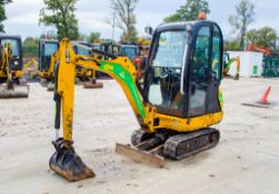 JCB 8016CTS 1.6 tonne rubber tracked mini excavator Year: 2015 S/N: 2071734 Recorded Hours: 2828