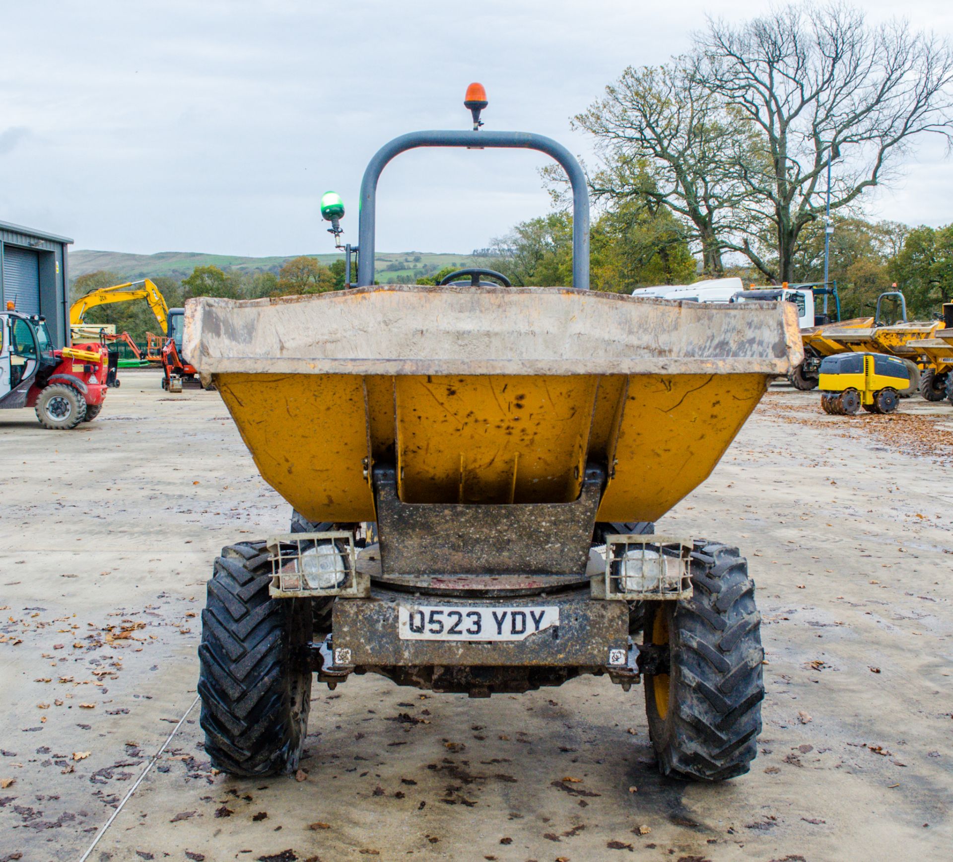 Terex TA3s 3 tonne swivel skip dumper Year: 2014 S/N: PB5504 Recorded Hours: 1168 A635098 - Image 5 of 23