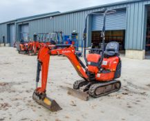 Kubota K008-3 0.8 tonne rubber tracked micro excavator  Year: 2015 S/N: 26201 Recorded Hours: 2623