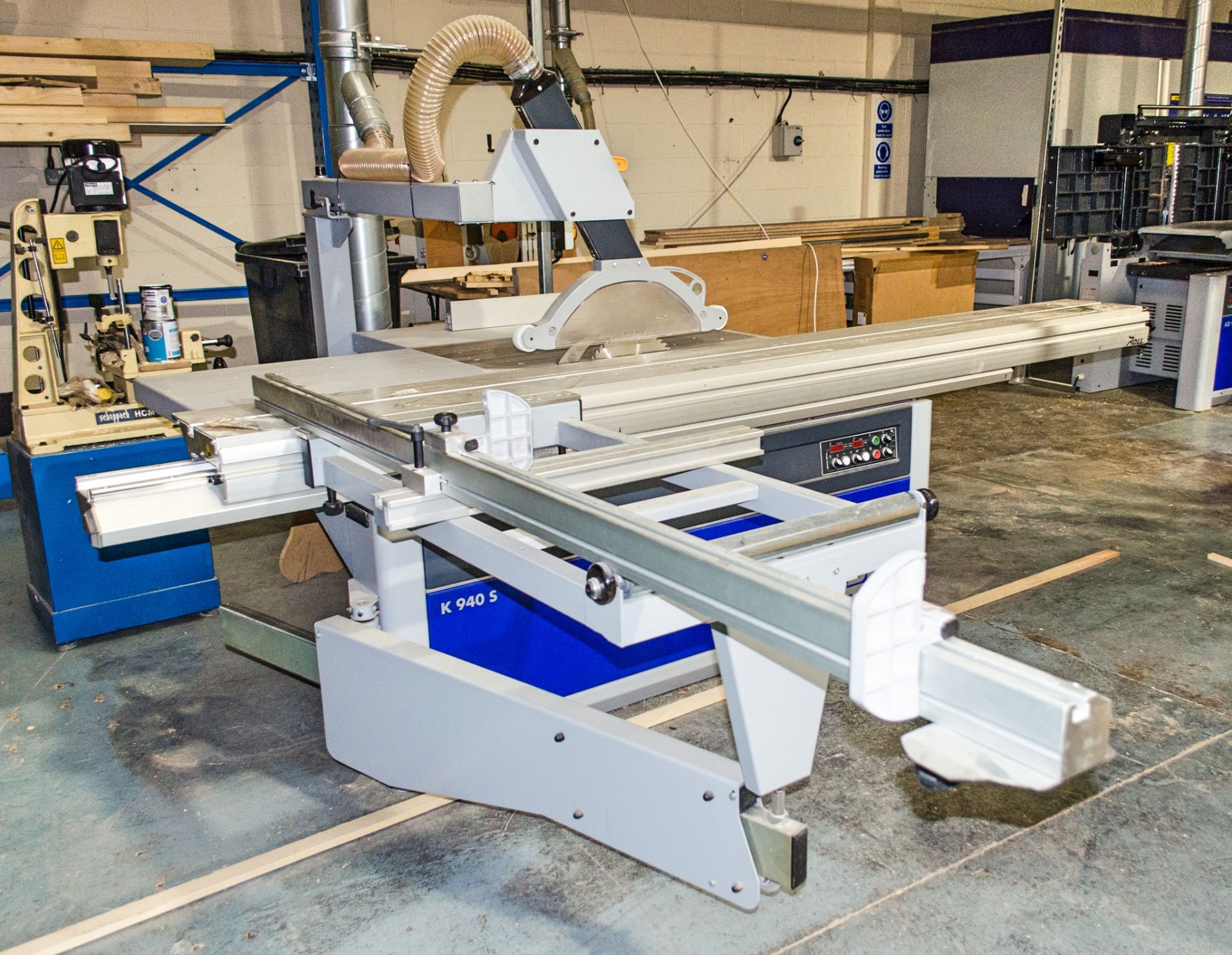 Felder K940S sliding table panel saw Year: 2020 S/N: 4321001920