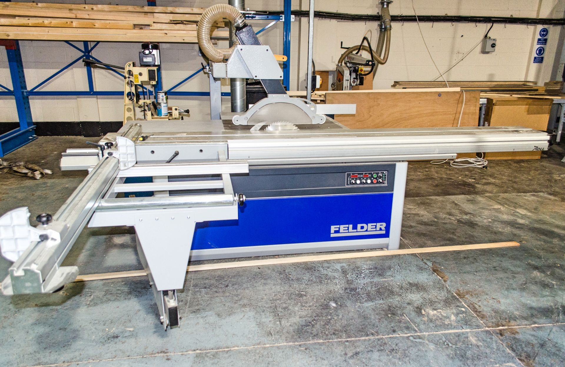 Felder K940S sliding table panel saw Year: 2020 S/N: 4321001920 - Image 5 of 8