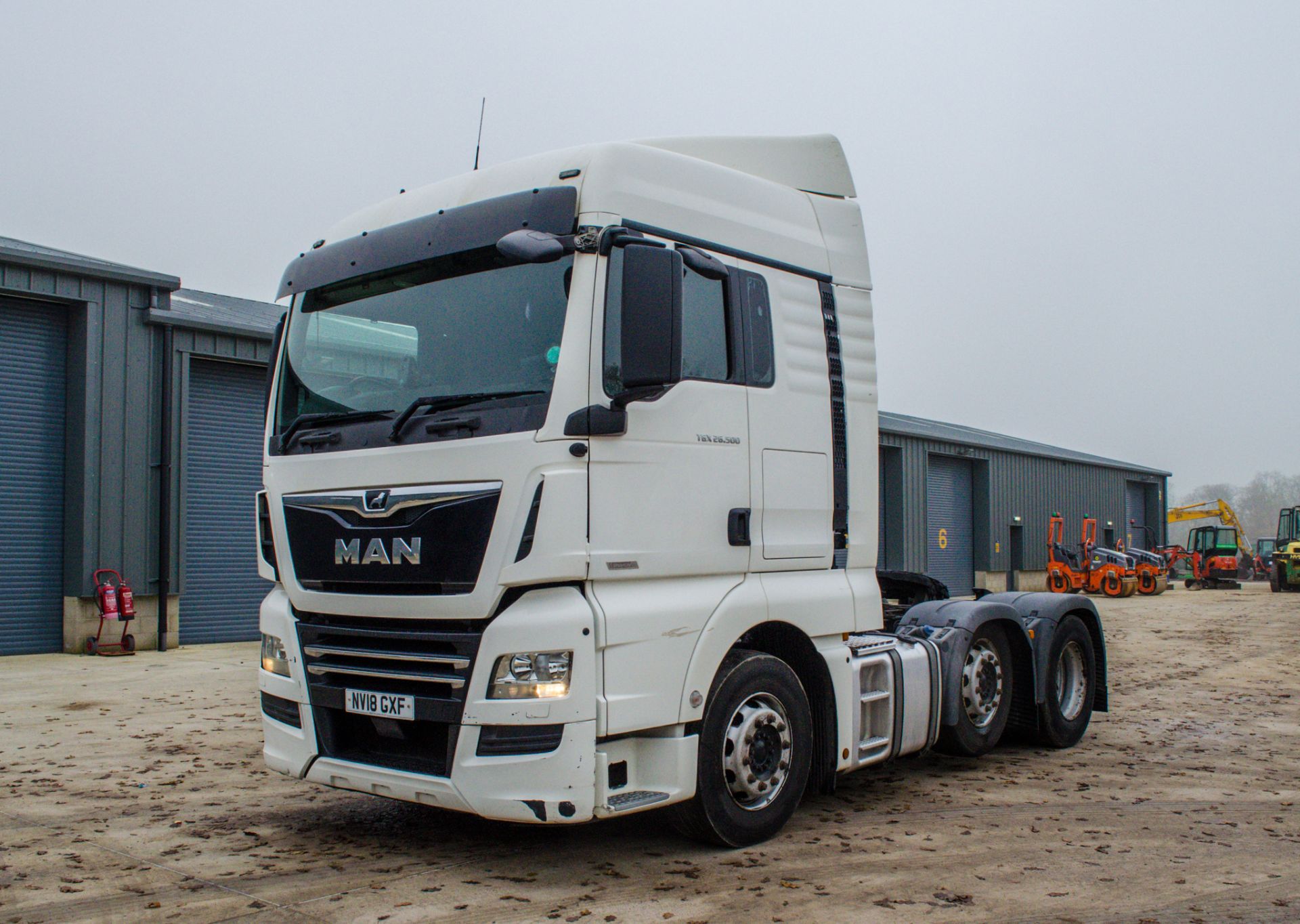 MAN TGX 26.500 6x2 tractor unit Registration Number: NV18 GXF Date of Registration: 08/06/2018 MOT