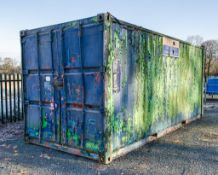 20 ft x 8 ft steel shipping container