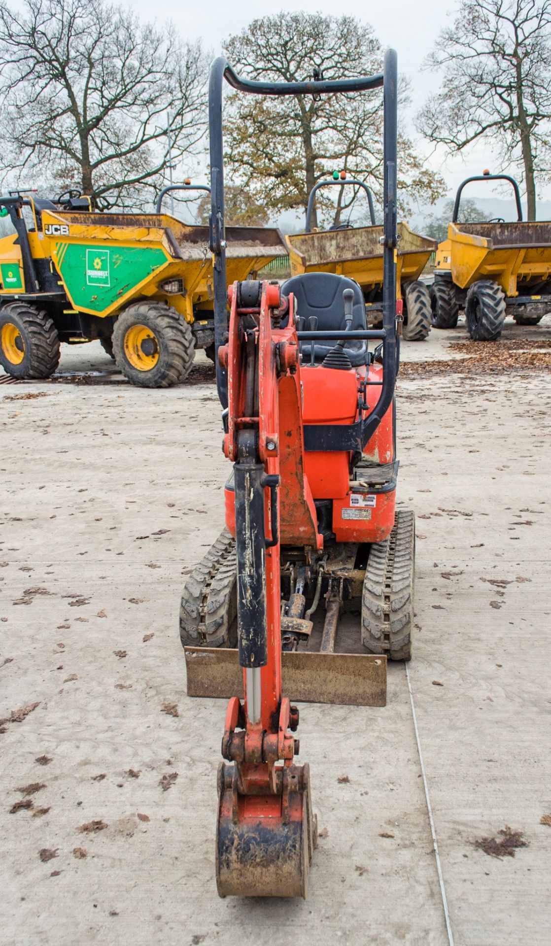 Kubota K008-3 0.8 tonne rubber tracked micro excavator Year: 2018 S/N: 31083 Recorded Hours: 930 - Image 5 of 21