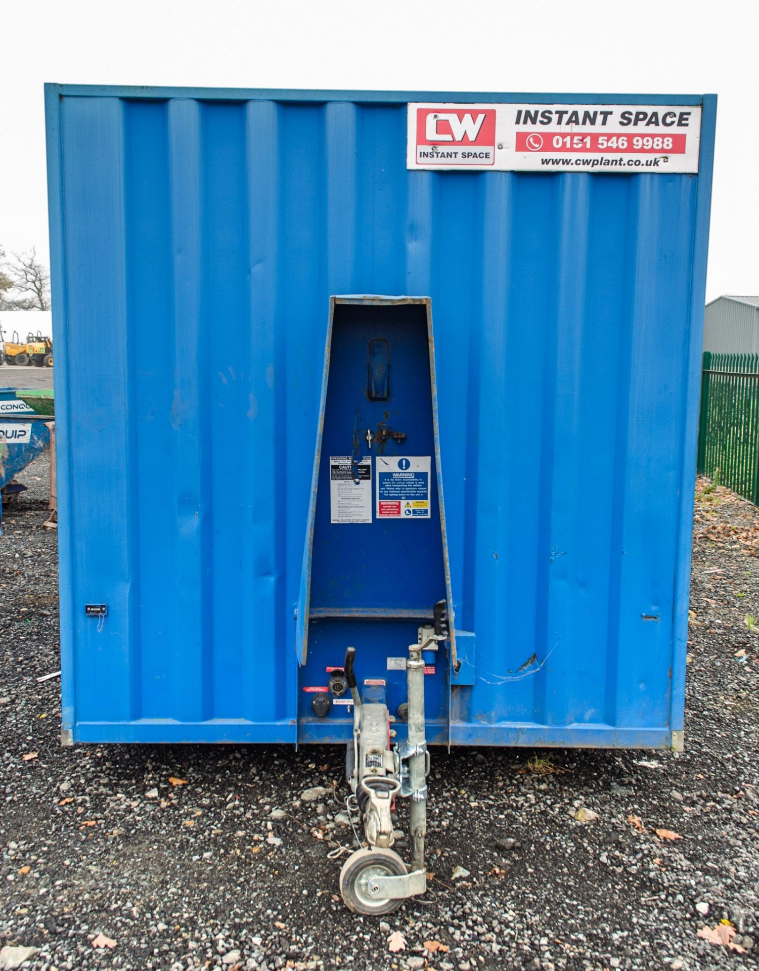 Boss Cabins 12 ft x 8 ft mobile welfare site unit Comprising of: Canteen area, toilet & generator - Image 5 of 11