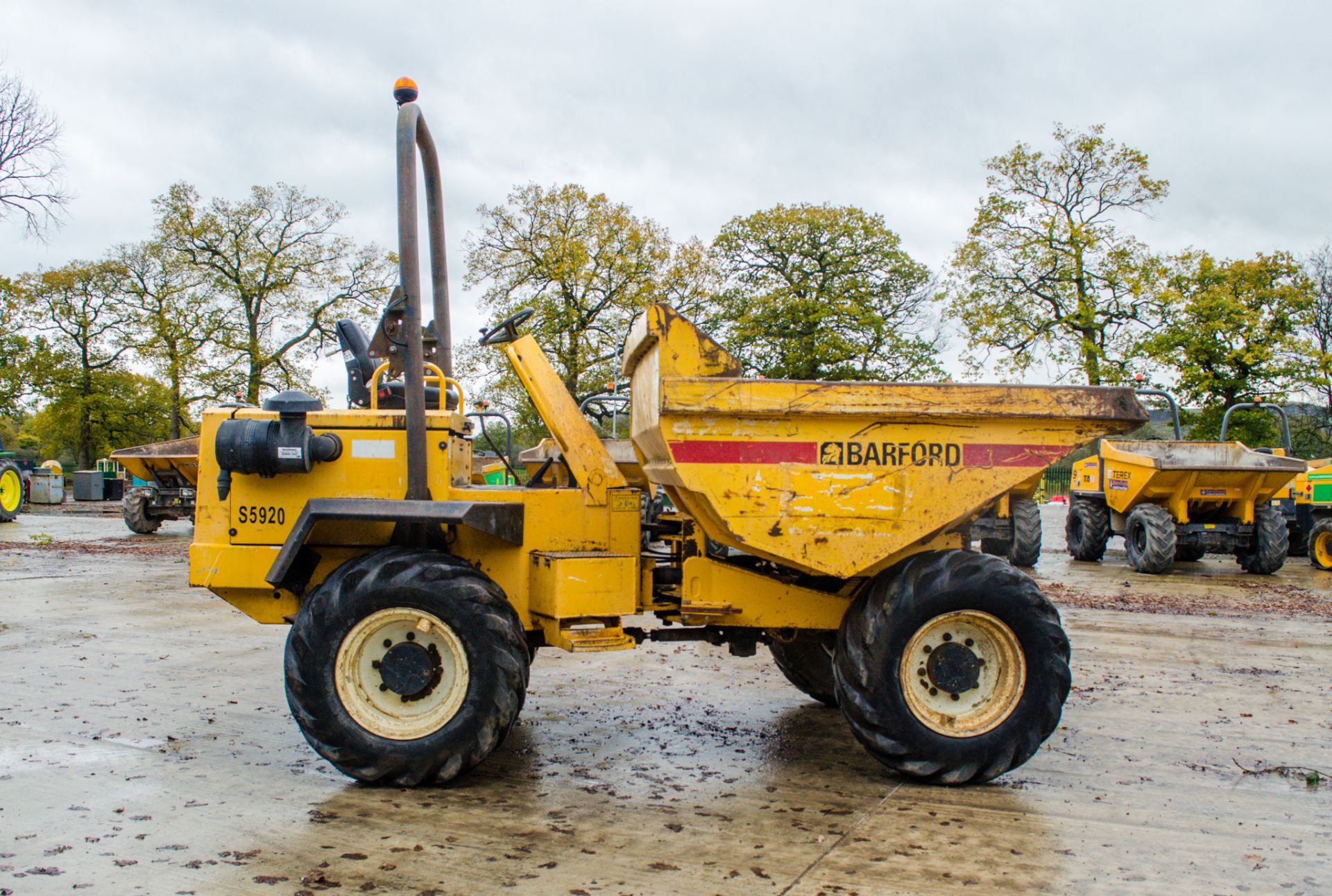Barford SX6000 6 tonne straight skip dumper Year: 2006 S/N: SX61405 Recorded hours: 2195 S5920 - Image 7 of 19