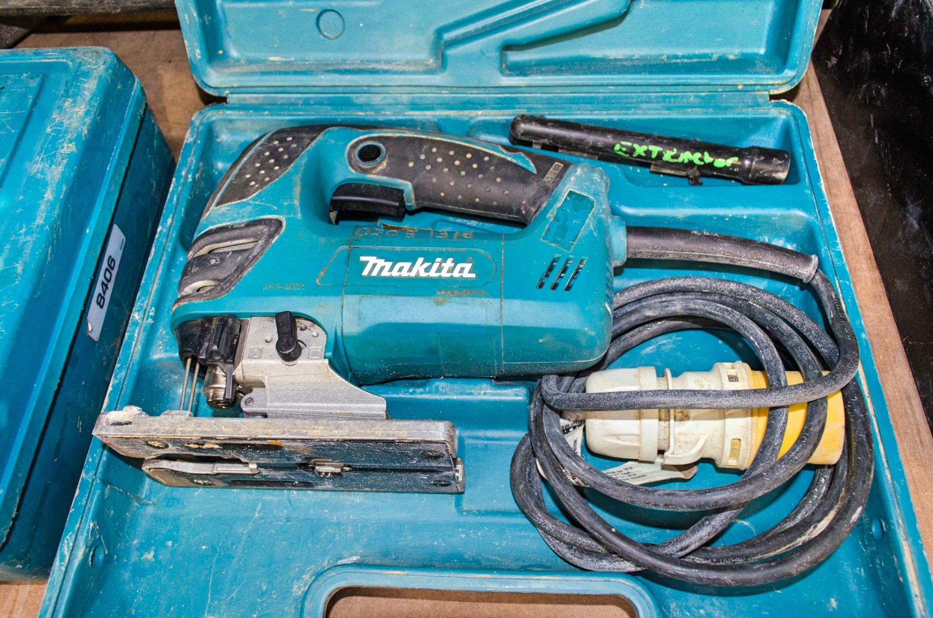 Makita 4350CT 110v jigsaw c/w carry case 02051313