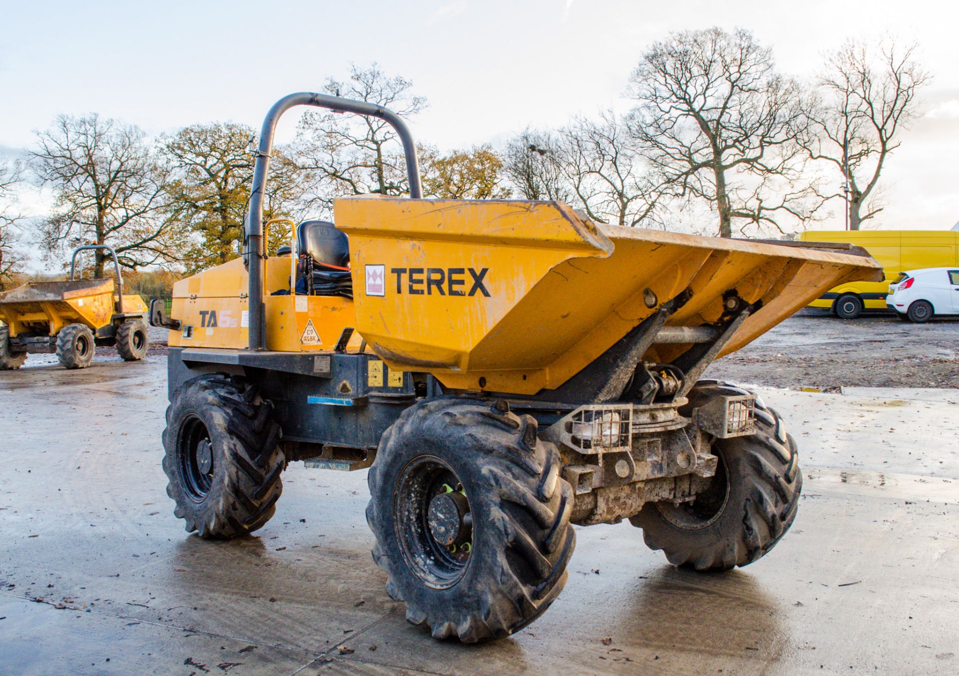 Terex TA6s 6 tonne swivel skip dumper  Year: 2014 S/N: PJ5719 Recorded Hours: 3652 A635129 - Image 2 of 23