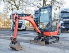 Kubota KX015-4 1.5 tonne rubber tracked mini excavator Year: 2018 S/N: 63525 Recorded hours: 1318