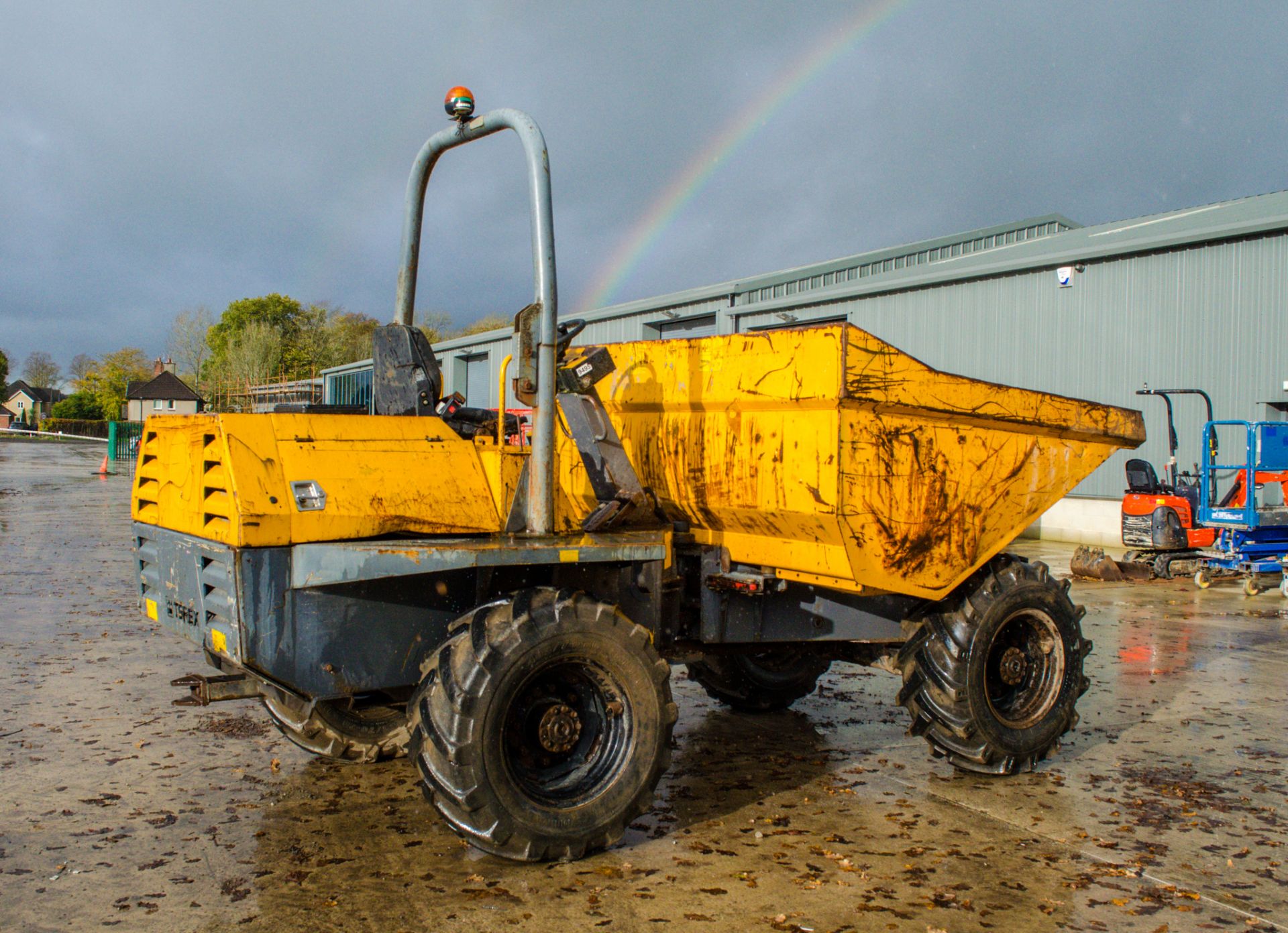 Terex TA6 6 tonne straight skip dumper Year: 2010 S/N: TS2934 Recorded hours: Not displayed ** Clock - Image 4 of 20
