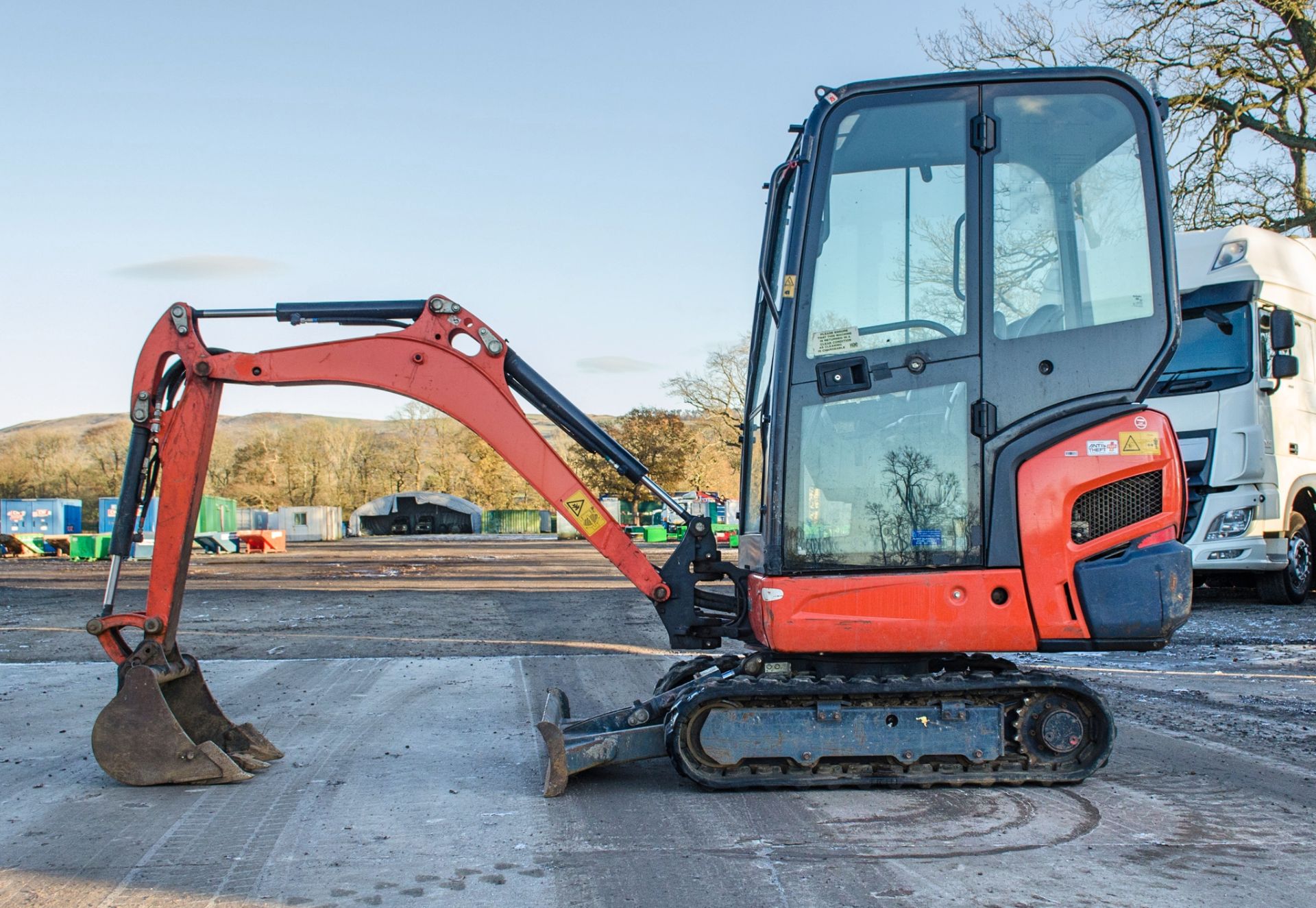 Kubota KX015-4 1.5 tonne rubber tracked mini excavator Year: 2018 S/N: 63525 Recorded hours: 1318 - Image 8 of 21