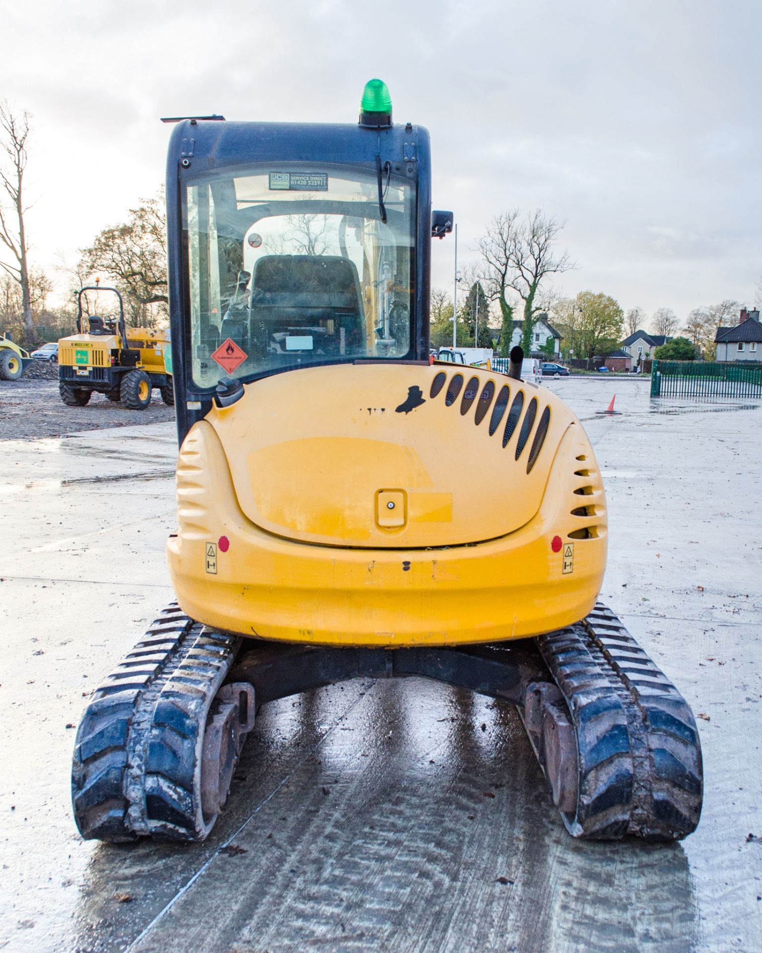 JCB 8055 RTS 5.5 tonne rubber tracked excavator Year: 2015 S/N: 2426207 Recorded Hours: 3404 - Image 6 of 23