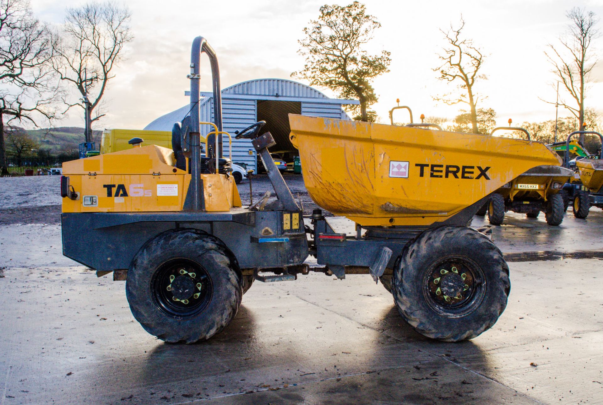 Terex TA6s 6 tonne swivel skip dumper  Year: 2014 S/N: PJ5719 Recorded Hours: 3652 A635129 - Image 7 of 23