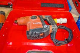 Hilti TE30 110v rotary hammer drill c/w carry case TE30091