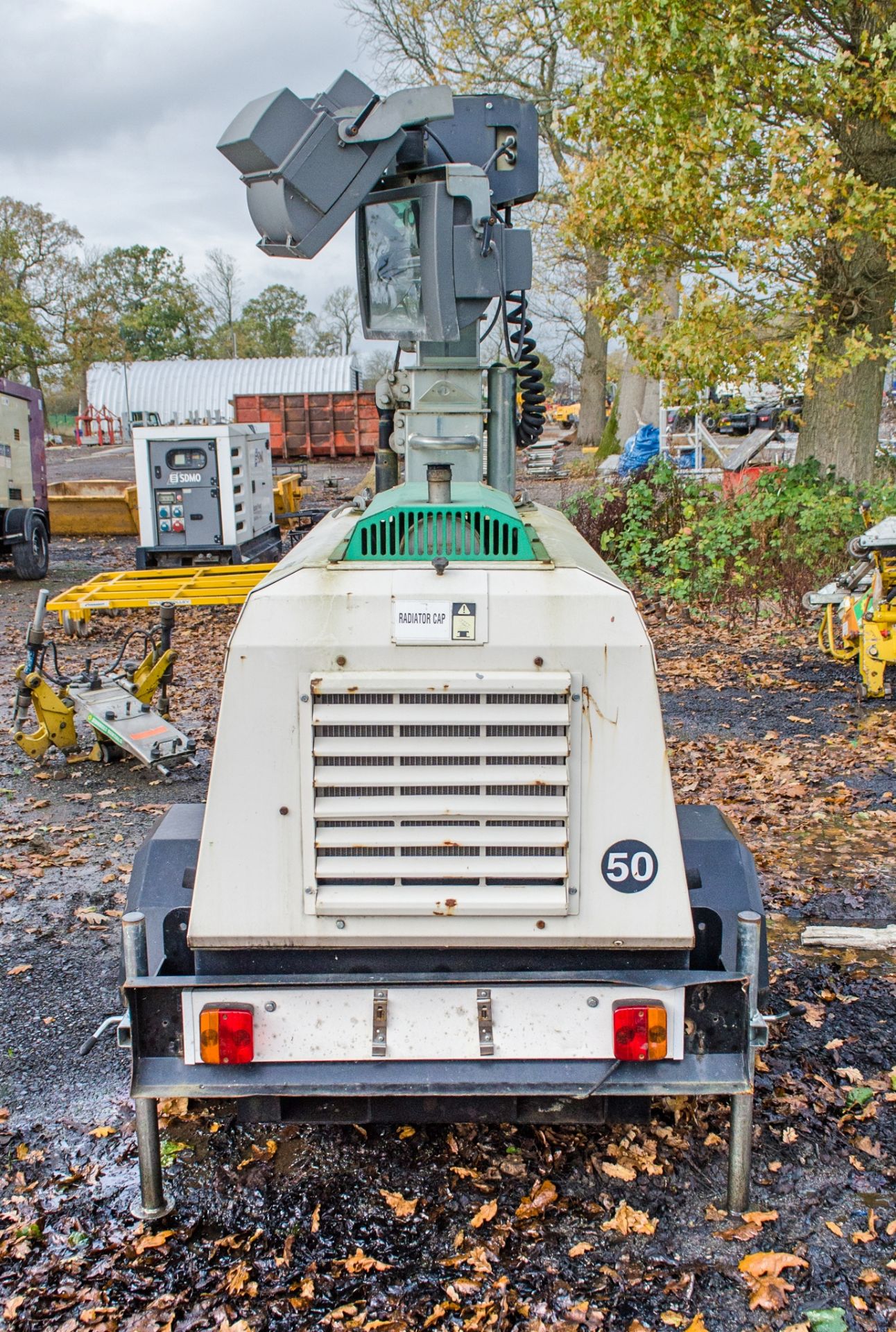 Generac VT-1 fast tow diesel driven tower light Year: 2016 S/N 1604285 Recorded hours: 1751 A753983 - Image 4 of 9