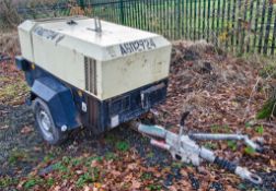 Doosan 741 fast tow diesel driven air compressor Year: S/N: 431872 Recorded hours: 981 A602724