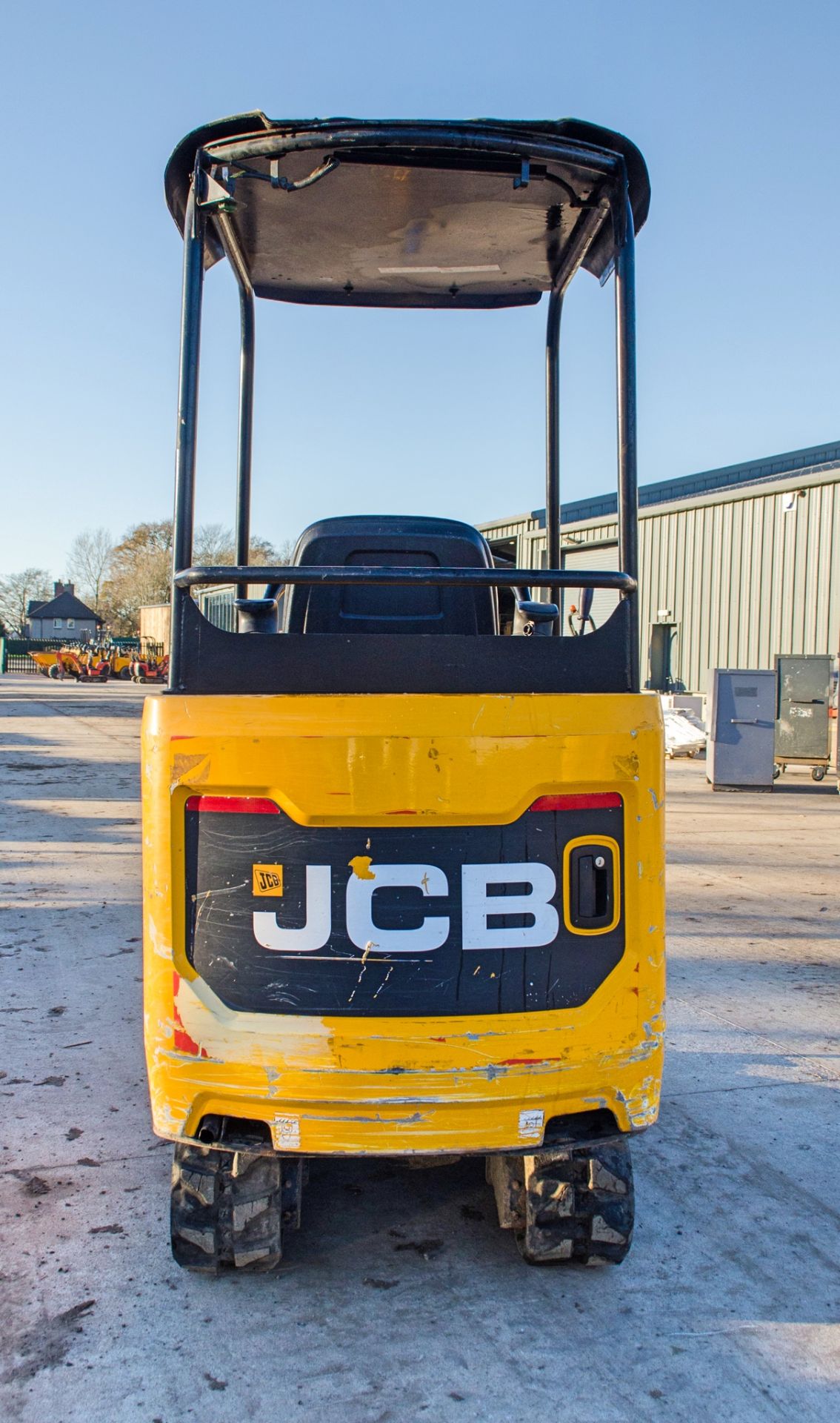 JCB 15C-2 1.5 tonne rubber tracked mini excavator Year: 2018 S/N: 2709988 Recorded hours: 954 Blade, - Image 6 of 21