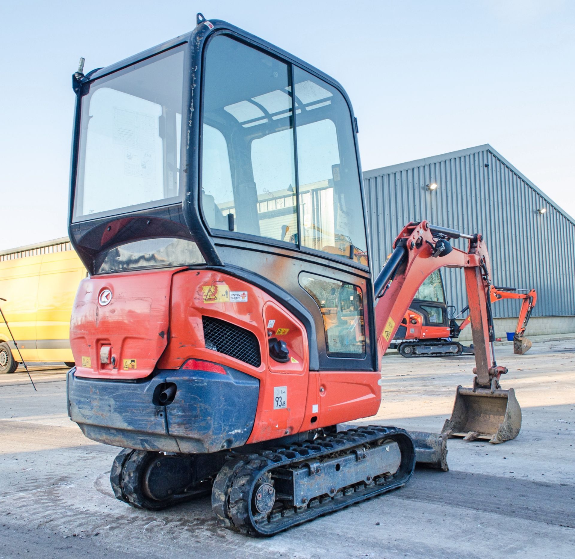 Kubota KX015-4 1.5 tonne rubber tracked mini excavator Year: 2018 S/N: 63525 Recorded hours: 1318 - Image 3 of 21