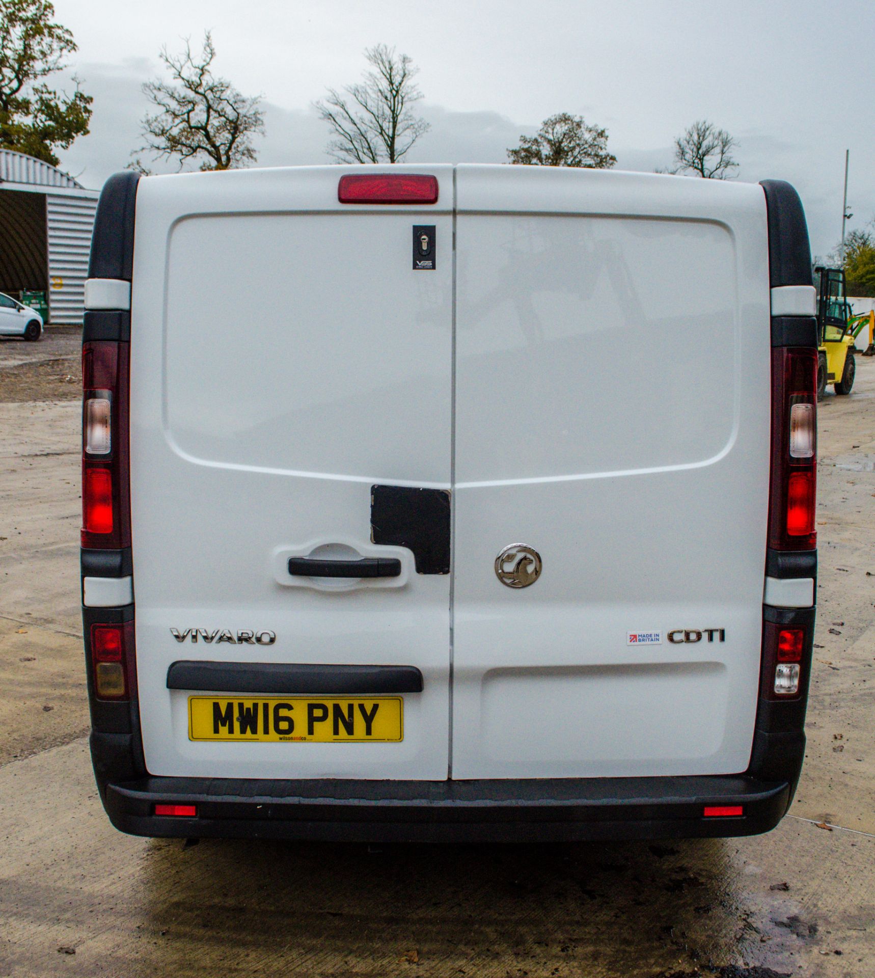 Vauxhall Vivaro 2900 cdti 1.6 diesel LWB panel van Reg No: MW16 PNY Date of Registration: 29/06/2016 - Image 6 of 27