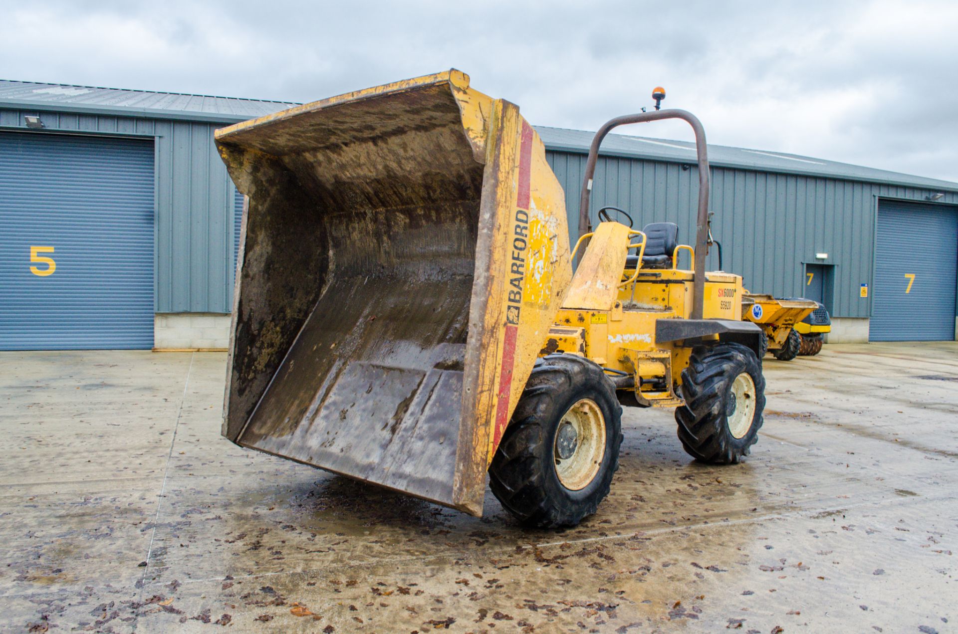 Barford SX6000 6 tonne straight skip dumper Year: 2006 S/N: SX61405 Recorded hours: 2195 S5920 - Image 13 of 19